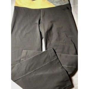 The North Face Women's Size Small Leggings Capri Vapor Wick Orange Gray Hawaiian